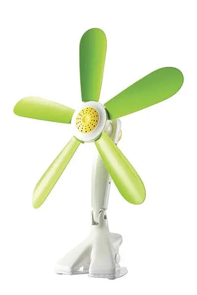 Ventilatore da tavolo e da parete con 5 pale flessibili