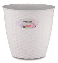 Vaso natural cm.19 Bianco