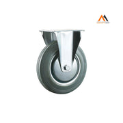 RUOTA PER CARRELLI ø mm 200 - piastra mm 135 x 110 - capacit
