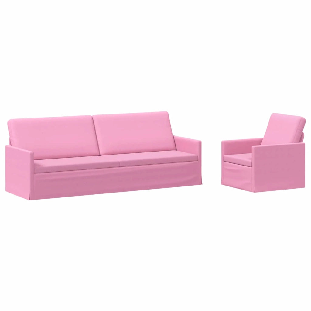 Set di divani 2 pcs Rosa Tessuto 3433187