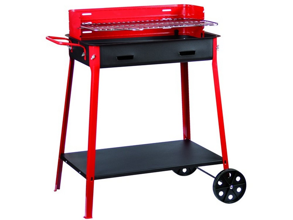 barbecue con ruote cm. 60x40x85 h cod:ferx.vit50066