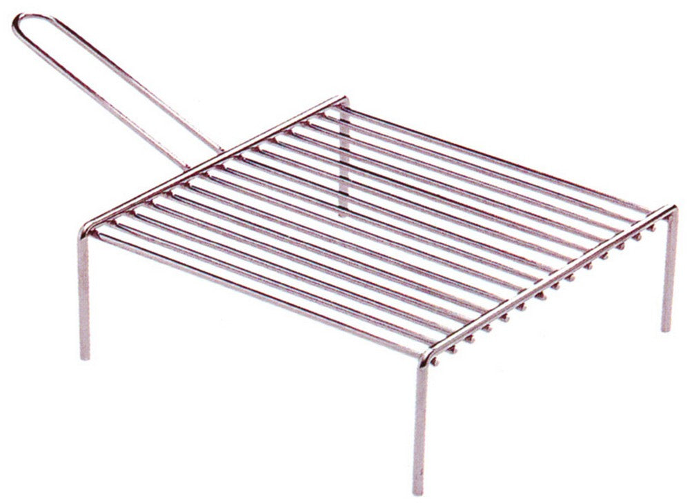 graticola multiuso acciaio cromato cm. 30x30 cod:ferx.vit20666