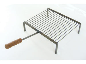 graticola in ferro battuto cm. 35x30 cod:ferx.vit25487