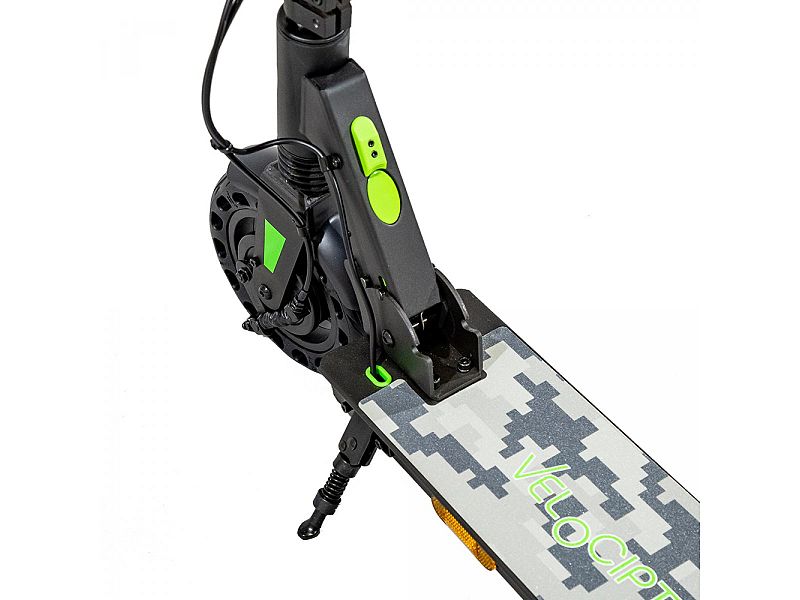 Monopattino elettrico a batteria 36V 5Ah EMG Velociptor Skill 2 VelocitA~ 25Km/h - Nero