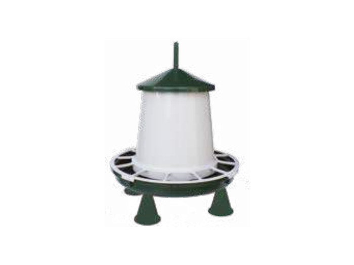 Mangiatoia CIP Ropet in plastica con piedini - 6 Kg