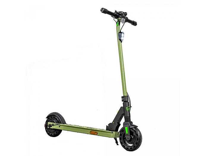 Monopattino elettrico a batteria 36V 5Ah EMG Velociptor Skill 2 VelocitA~ 25Km/h - Verde