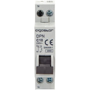 INTERRUTTORE MAGNETOTERMICO 1 POSTO AIGOSTAR - 1 P+N VOLT 230 A 10 KA 4,5 BIPOLARE- 4 pezzi