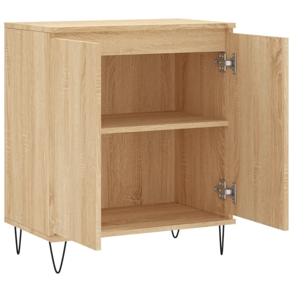 Credenza-Buffet-Armadio da cucina Rovere Sonoma 60x35x70 cm in Legno Multistrato 842811