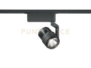 DUOLINE RADIATOR SPOT LED 15W 1270lm, 2300+3000+4000K ORIENTABILE METALLO NERO H. 23CM DIMMERABILE