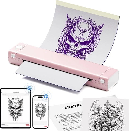 Stampante per Tatuaggi - Stampante per Stencil - Stampante per Stencil di Tatuaggi - Stampante per Stencil di Tatuaggi - Stampante per Tatuaggi con Stencil