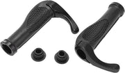 Manubri da bicicletta antiscivolo - Disegno ergonomico - Resistenti allo shock - Pomo di gomma flessibile - Adattabile per manubri da 22,2 mm - Manubri da bicicletta con impugnatura comoda - Manubri da bicicletta per mano