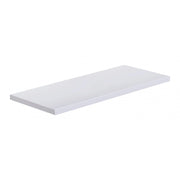 Mensola da Muro, Scaffale Legno, Mensola da Parete, Bianco, 56x23,7x2,3 cm - Smart