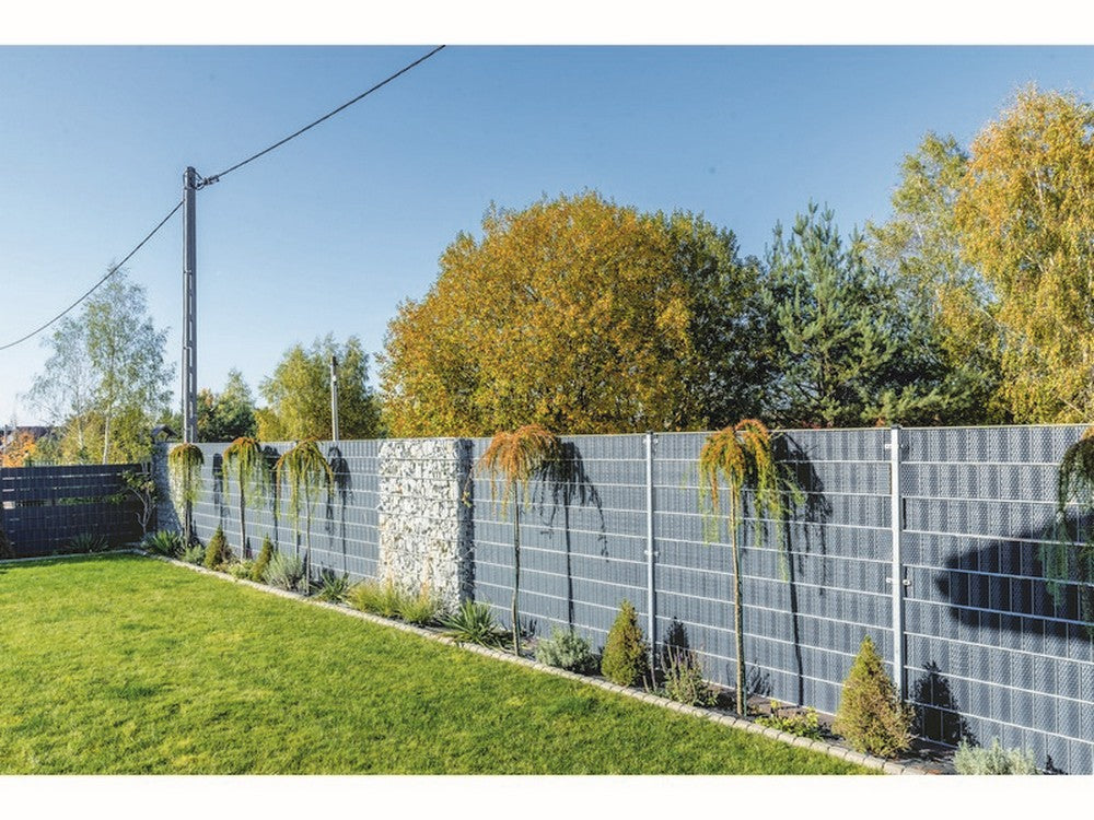 striscia frangivista in tecno rattan cm. 19x204 col. bianco cod:ferx.vit52207