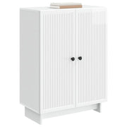 Credenza | Madia | Buffet da pranzo | Armadio da pranzo Bianco Lucido 66 x 34,5 x 90 cm Legno ingegnerizzato