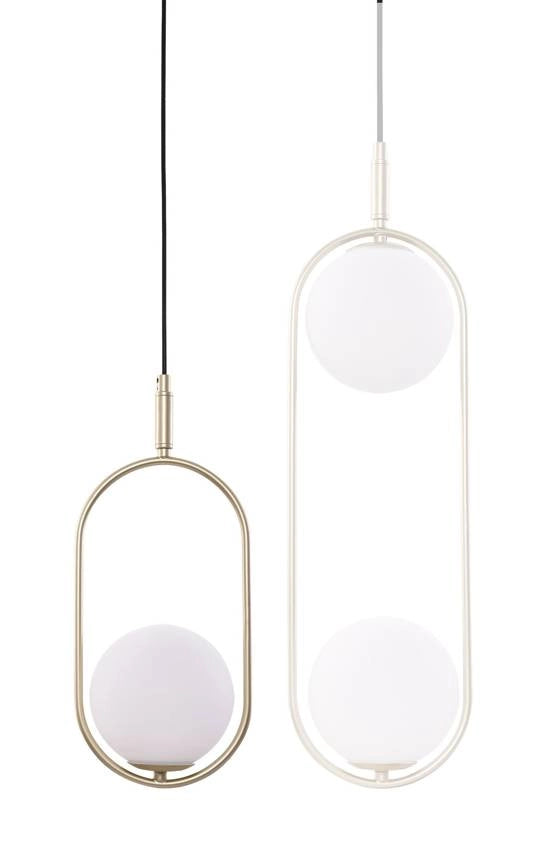 Lampada a sospensione Cordel 1 Candellux ottone G9