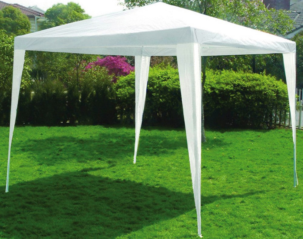 gazebo gelsomino mt. 3x3x2,5 h col. bianco cod:ferx.vit24451