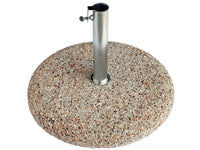 base per ombrellone con tubo in graniglia ï cm. 45 kg. 25 cod:ferx.vit52458