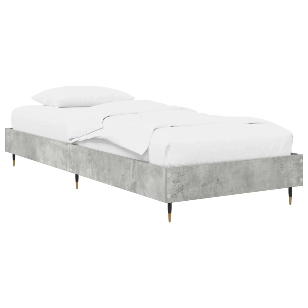Struttura del letto Grigio Cemento 80 x 200 cm