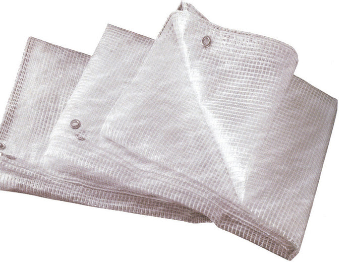 telone pe "cristal" con occhioli mt.3x4 mq 180 cod:ferx.13061