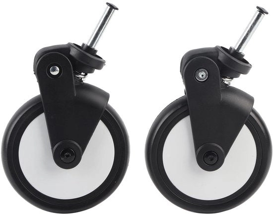 Pneumatici in gomma per passeggino - Pneumatici anteriori e posteriori intercambiabili - Adatto per passeggino Baby Yoyo/Vovo - Rotazione 360 gradi - Resistente e duraturo - Peso 785 g