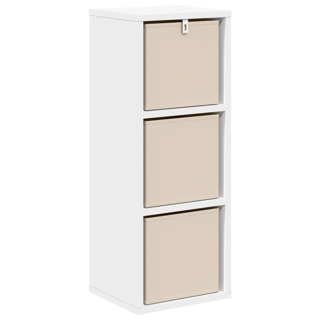 Credenza | Madia | Buffet da pranzo | Armadio da pranzo con cassetto Bianco 25,5 x 22 x 69,5 cm