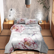 Completo Letto Lenzuola 100% Cotone Set Lenzuolo Moderno Sotto Sopra Federe Due Stampe In Altissima Definizione Dis5Dreams - Matrimoniale