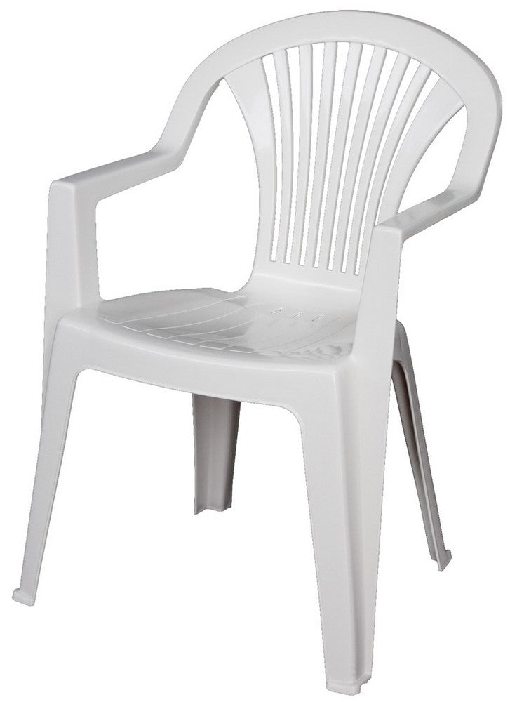 sedia lido cm. 57x58x82 h col. bianco cod:ferx.vit27675