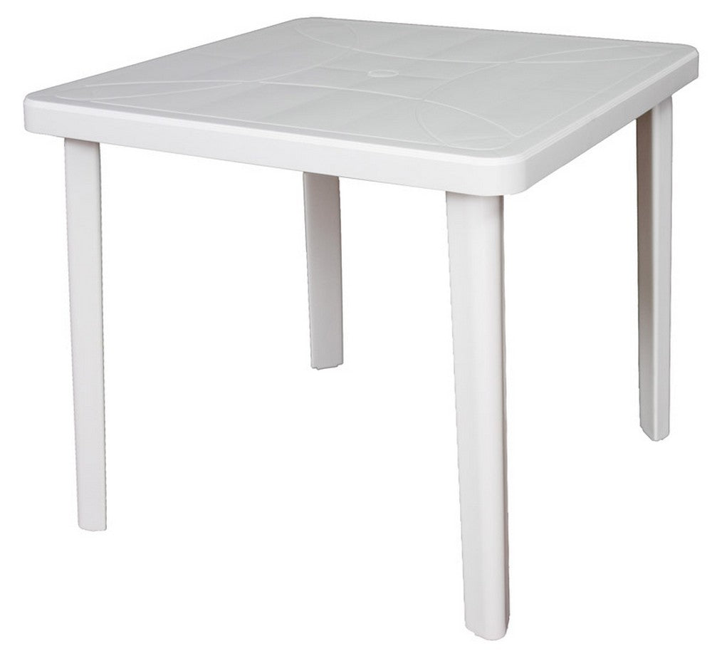 tavolo nettuno cm. 80x80x72 h col. bianco cod:ferx.vit27678