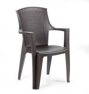 sedia eden cm. 55x60x91 h col. antracite cod:ferx.vit49004