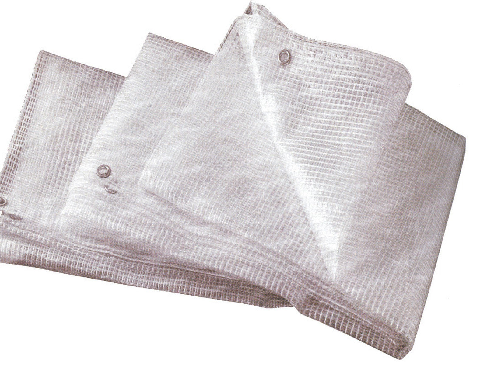 telone pe "cristal" con occhioli mt.4x5 mq 180 cod:ferx.13070