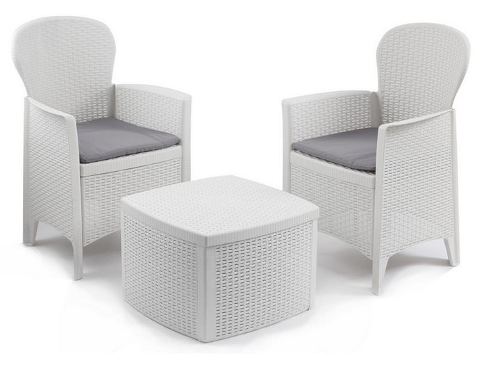 set da giardino tree col. bianco cod:ferx.vit48997