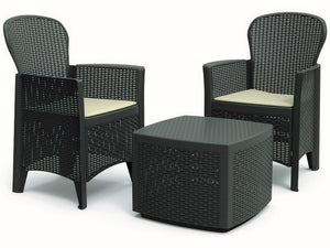 set da giardino tree col. antracite cod:ferx.vit48998