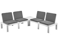 set da giardino molok col. bianco cod:ferx.vit48994