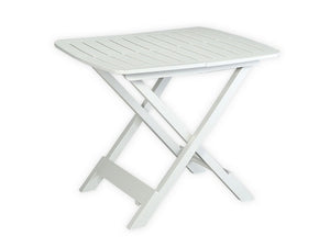 tavolo tevere pieghevole cm. 79x72x70 h col. bianco cod:ferx.vit48989