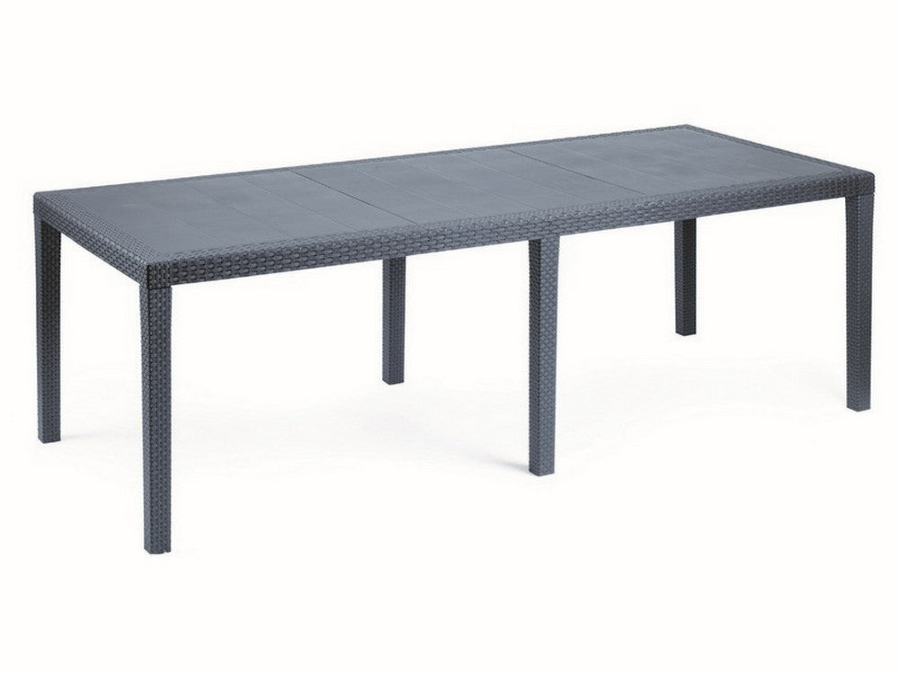 tavolo queen cm. 150¸220x90x72 h col. testa di moro cod:ferx.vit39188