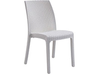 sedia virginia cm. 59x47x86 h col. bianco cod:ferx.vit52724