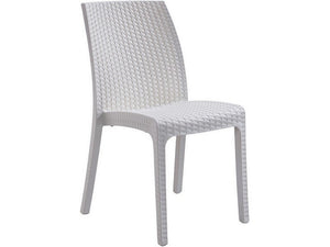 sedia virginia cm. 59x47x86 h col. bianco cod:ferx.vit52724