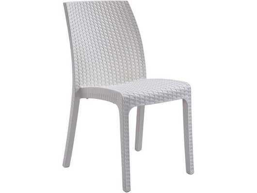 sedia virginia cm. 59x47x86 h col. bianco cod:ferx.vit52724