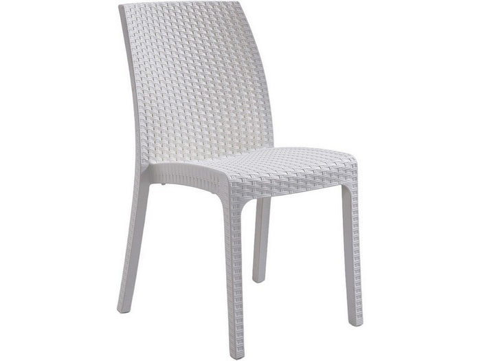 sedia virginia cm. 59x47x86 h col. bianco cod:ferx.vit52724