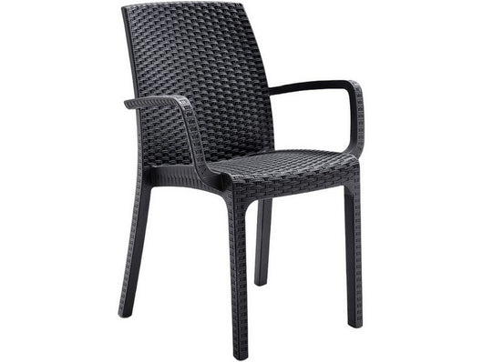 sedia indiana cm. 59x57x86 h col. antracite cod:ferx.vit52725