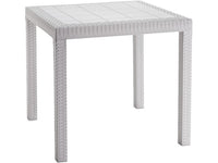 tavolo dallas cm. 80x80x74 h col. bianco cod:ferx.vit52722