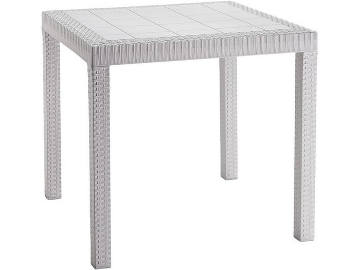 tavolo dallas cm. 80x80x74 h col. bianco cod:ferx.vit52722