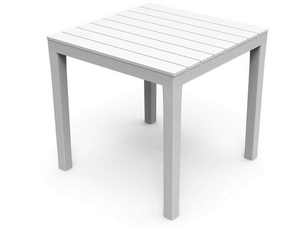 tavolo bali cm. 78x78x72 h col. bianco cod:ferx.vit52732