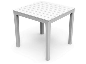 tavolo bali cm. 78x78x72 h col. bianco cod:ferx.vit52732