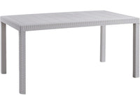 tavolo houston cm. 150x90x74 h col. bianco cod:ferx.vit52720