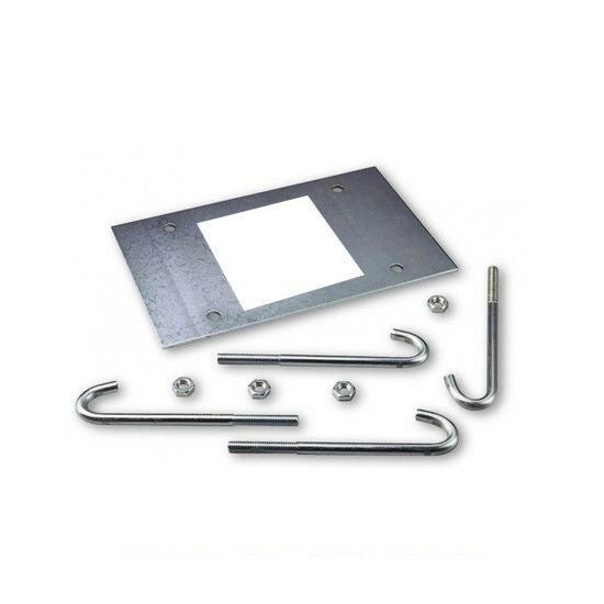 BASE DI ANCORAGGIO CON ZANCHE NICE XBA16 PER SISTEMI S/M/L BAR