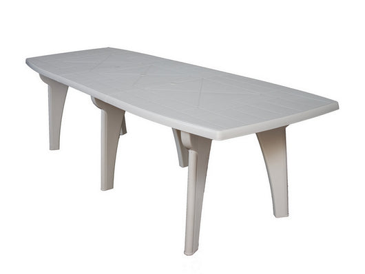 tavolo lipari 2 cm. 250x90x72 h col. bianco cod:ferx.vit37091