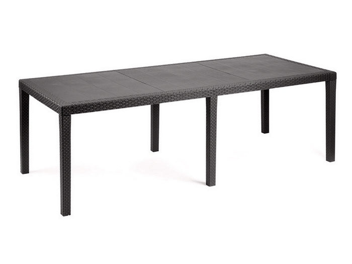 tavolo queen cm. 150¸220x90x72 h col. testa di moro cod:ferx.vit39188