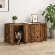 Mobile per gatti Legno antico 100 x 49 x 45 cm 8014757