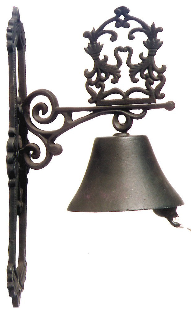 campana in ghisa mod. edera col. grigio cod:ferx.vit18634